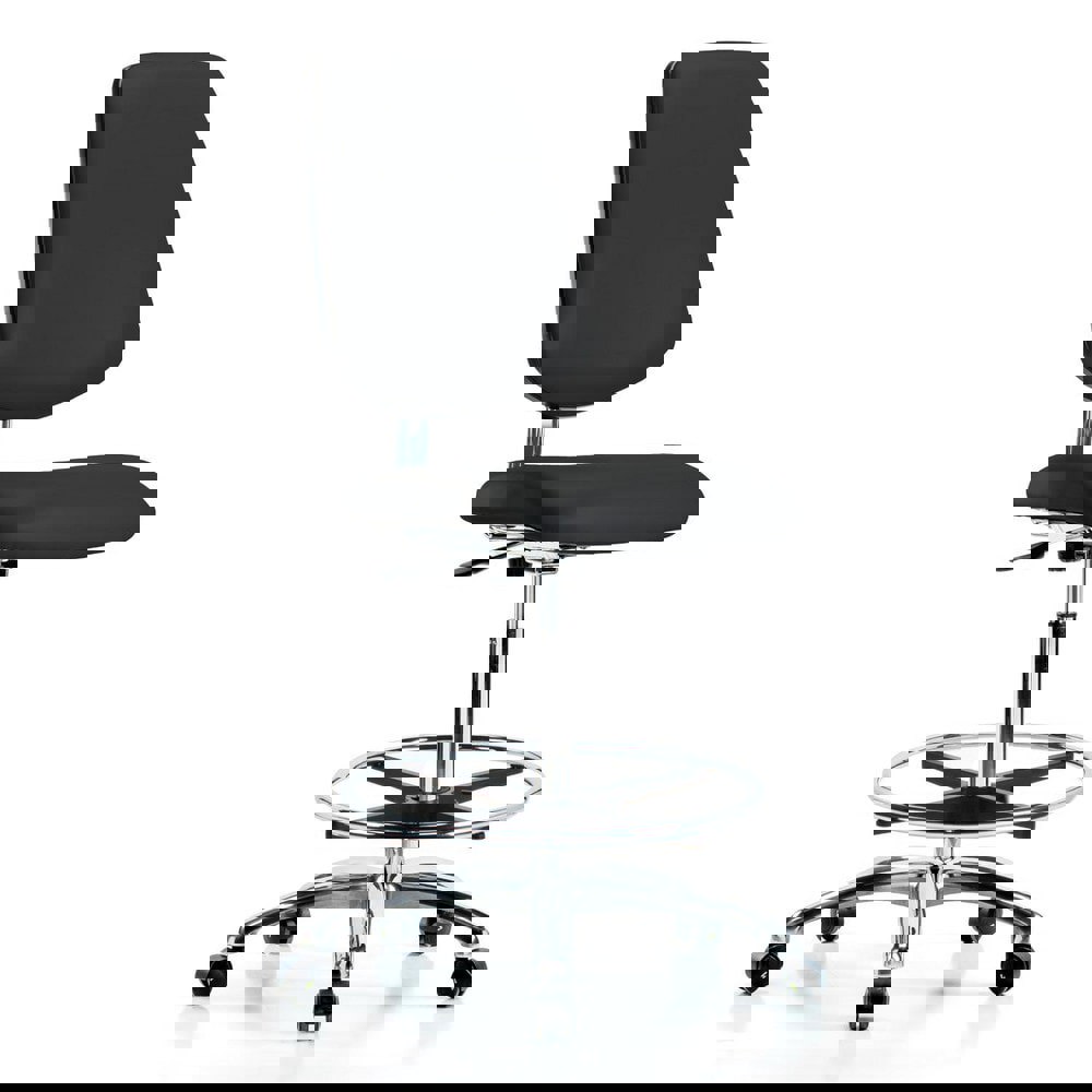 Task Chair: ESD Vinyl, Black