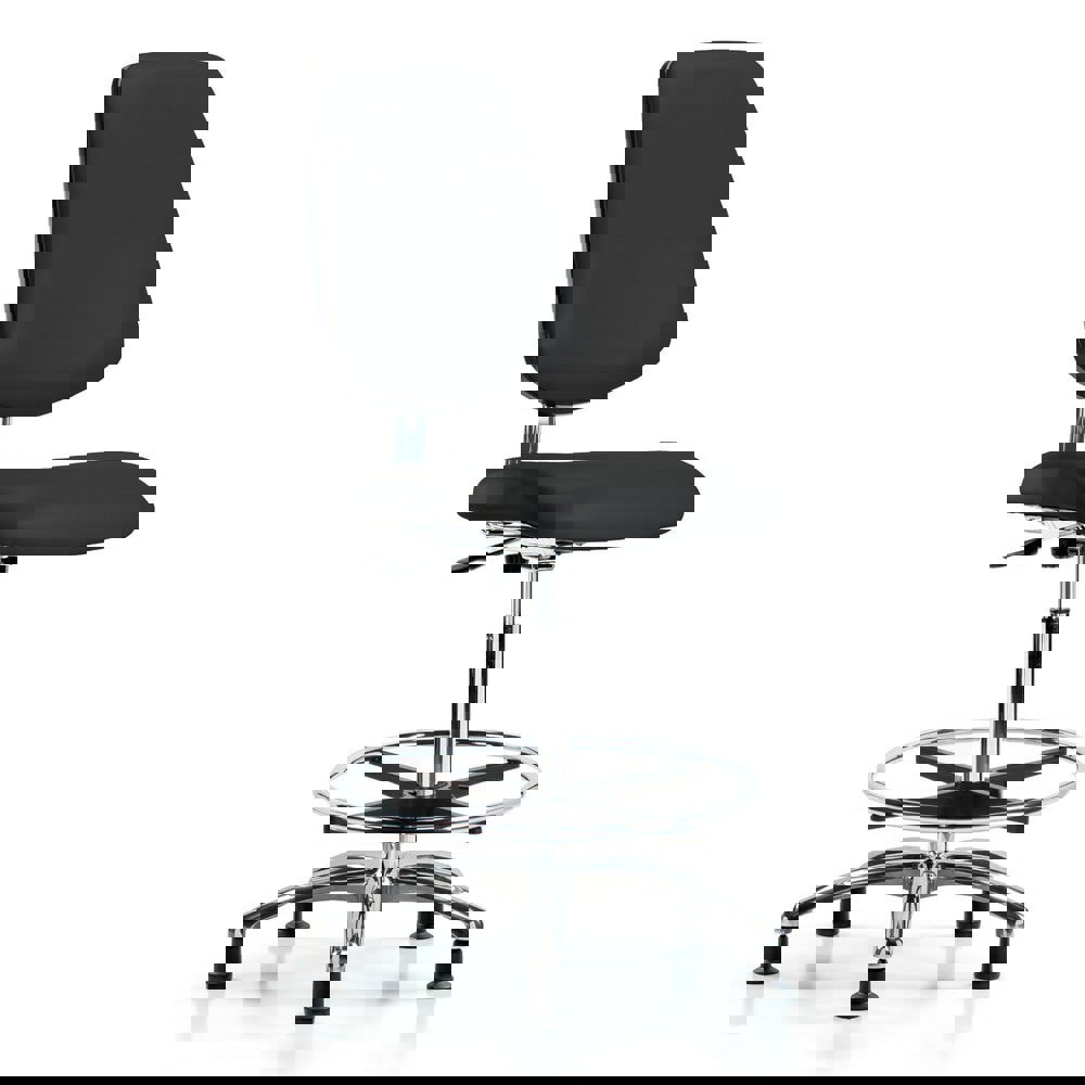 Task Chair: ESD Vinyl, Black