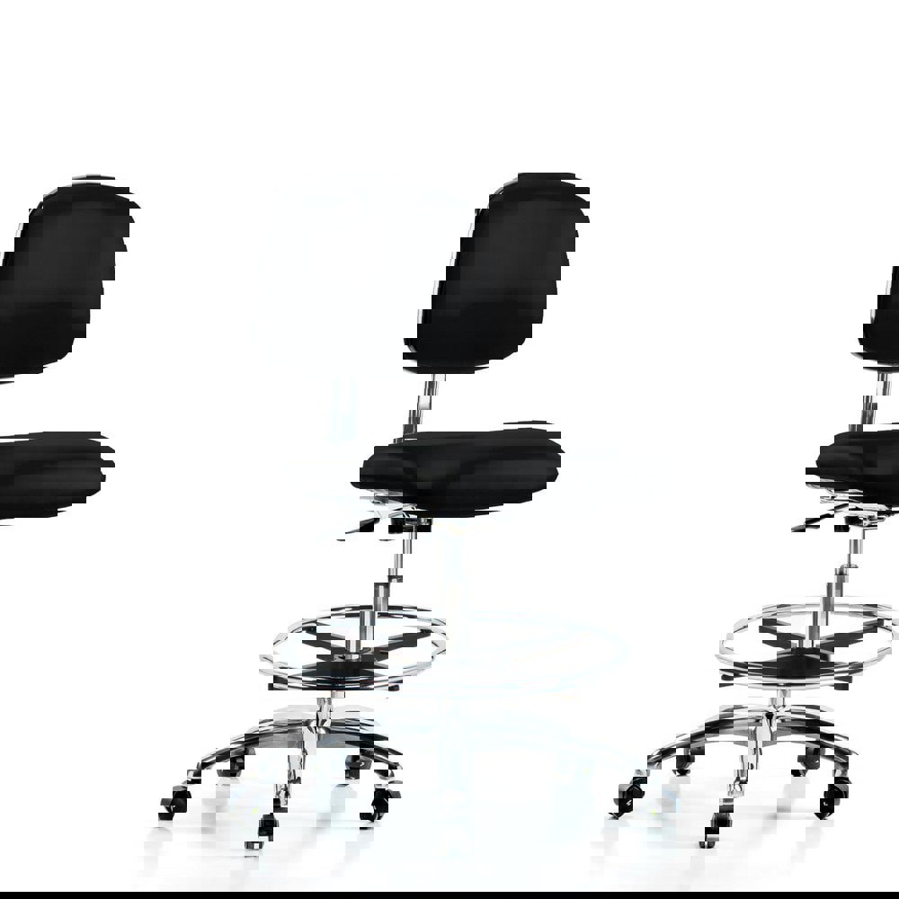 Task Chair: ESD Vinyl, Black