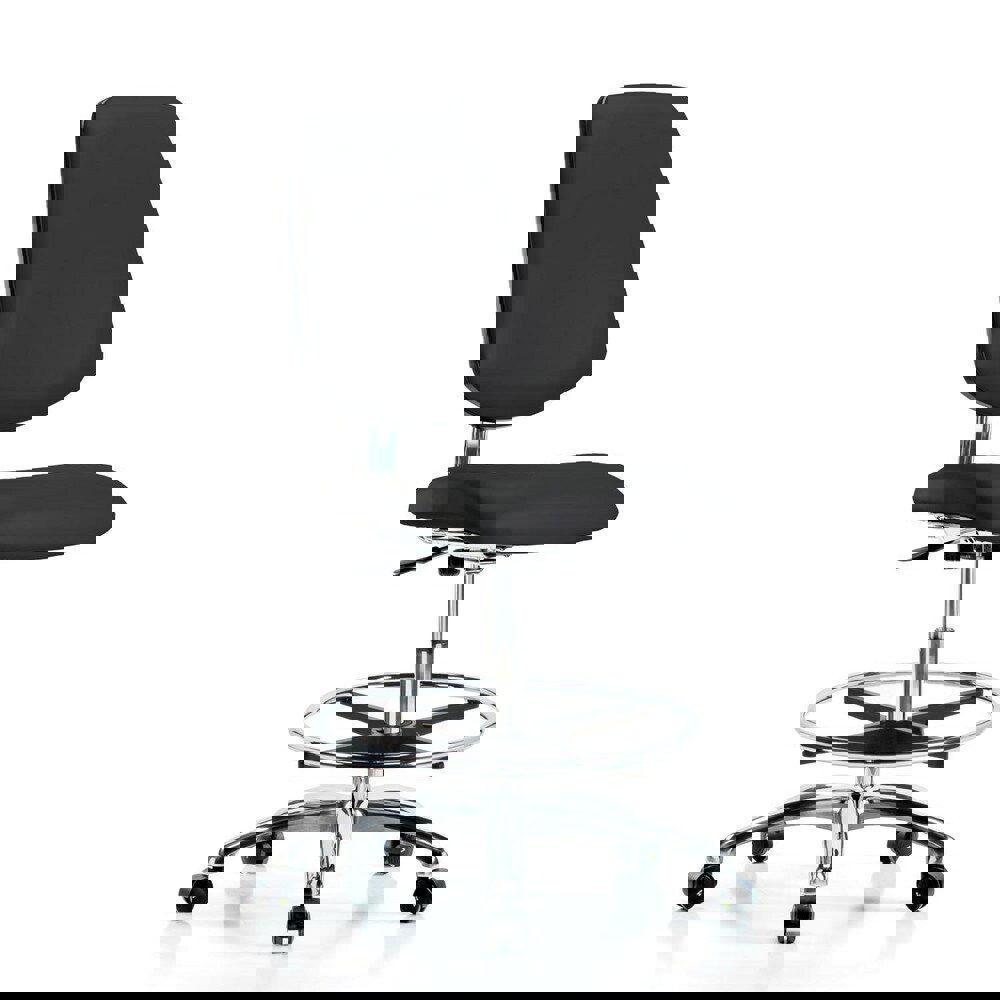 Task Chair: ESD Vinyl, Black