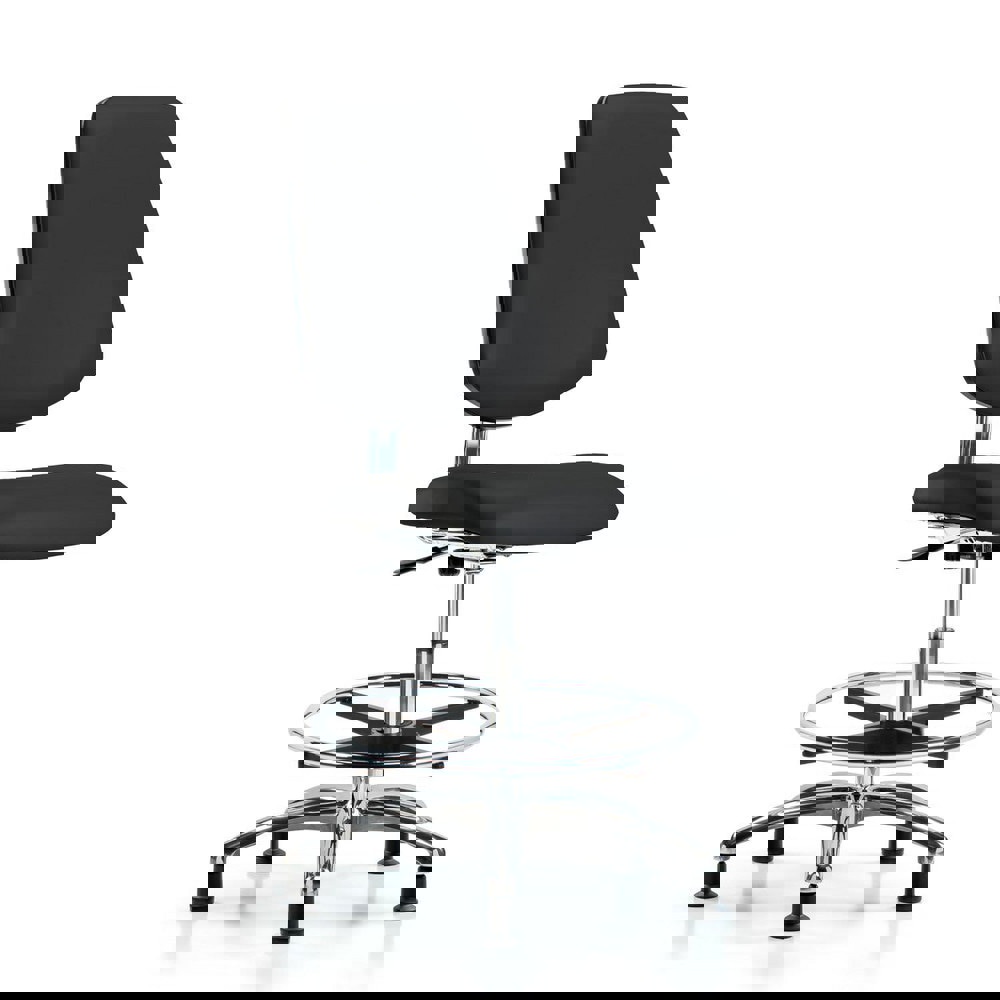 Task Chair: ESD Vinyl, Black