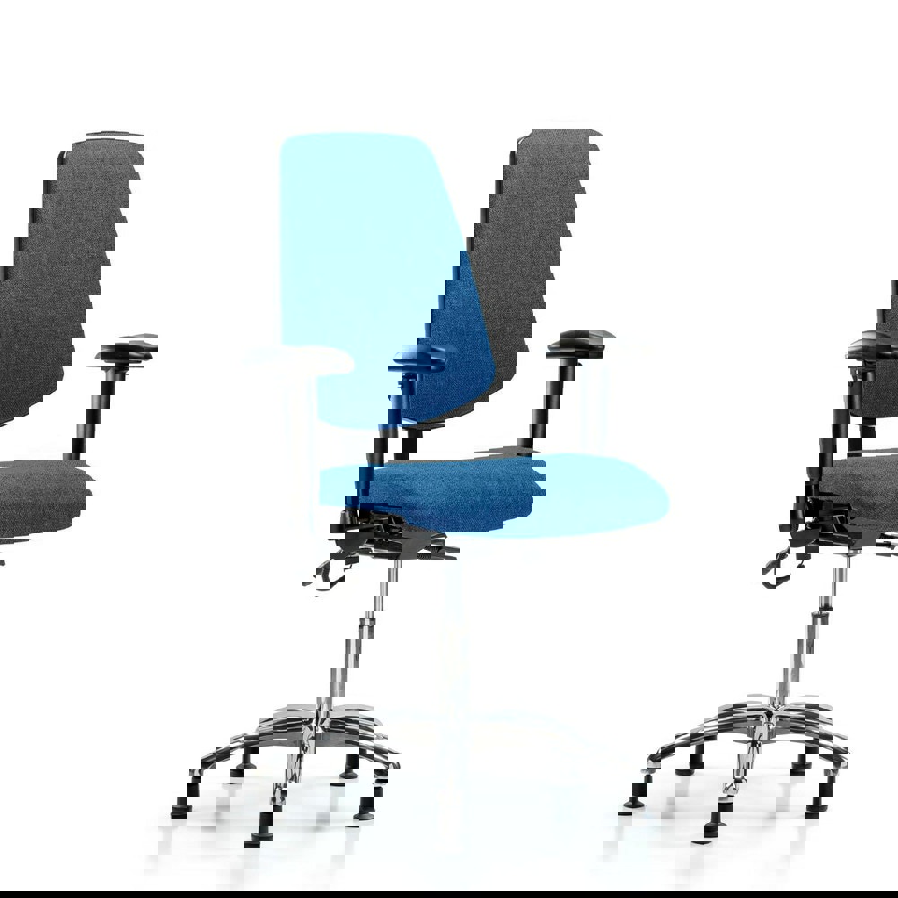 Task Chair: Conductive Cloth, Blue