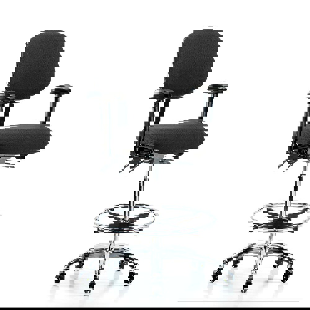 Task Chair: Conductive Cloth, Black