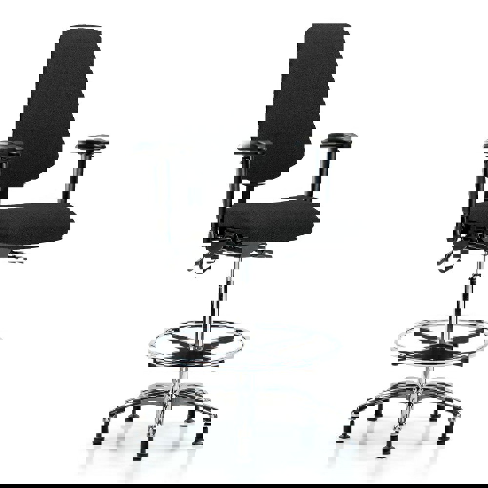 Task Chair: Conductive Cloth, Black