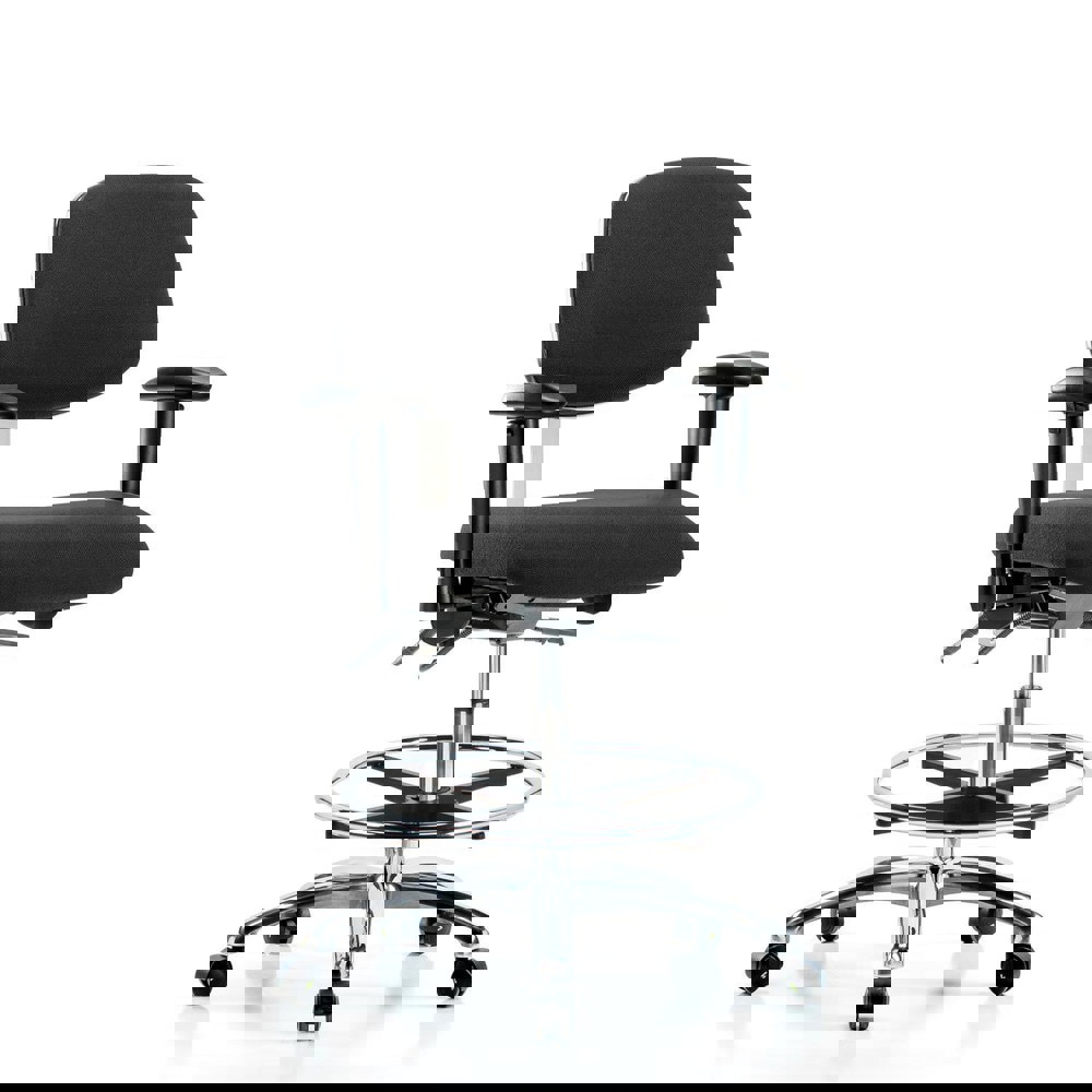 Task Chair: Conductive Cloth, Black