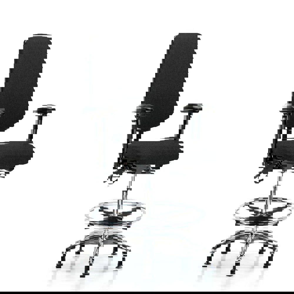 Task Chair: Conductive Cloth, Black