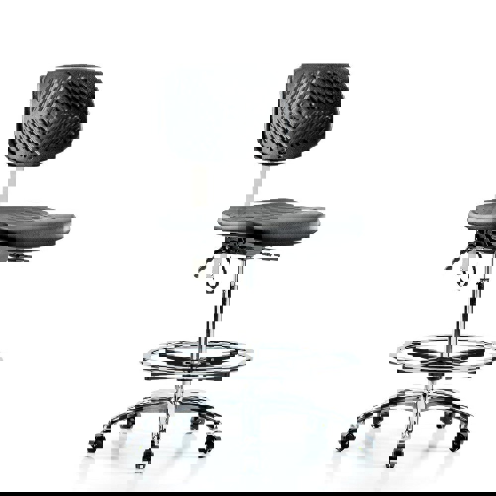 Task Chair: ESD Polyurethane, Black