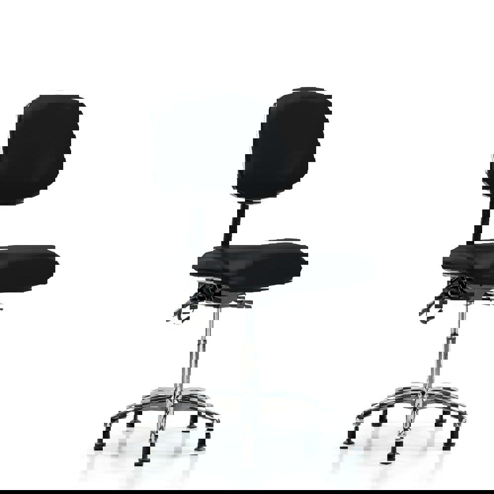 Task Chair: ESD Vinyl, Black