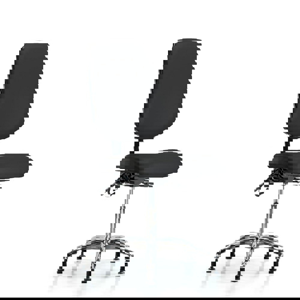 Task Chair: ESD Vinyl, Black