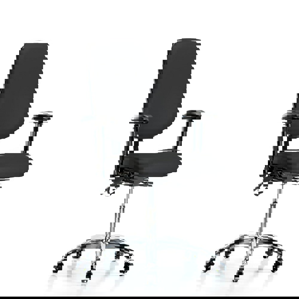 Task Chair: ESD Vinyl, Black