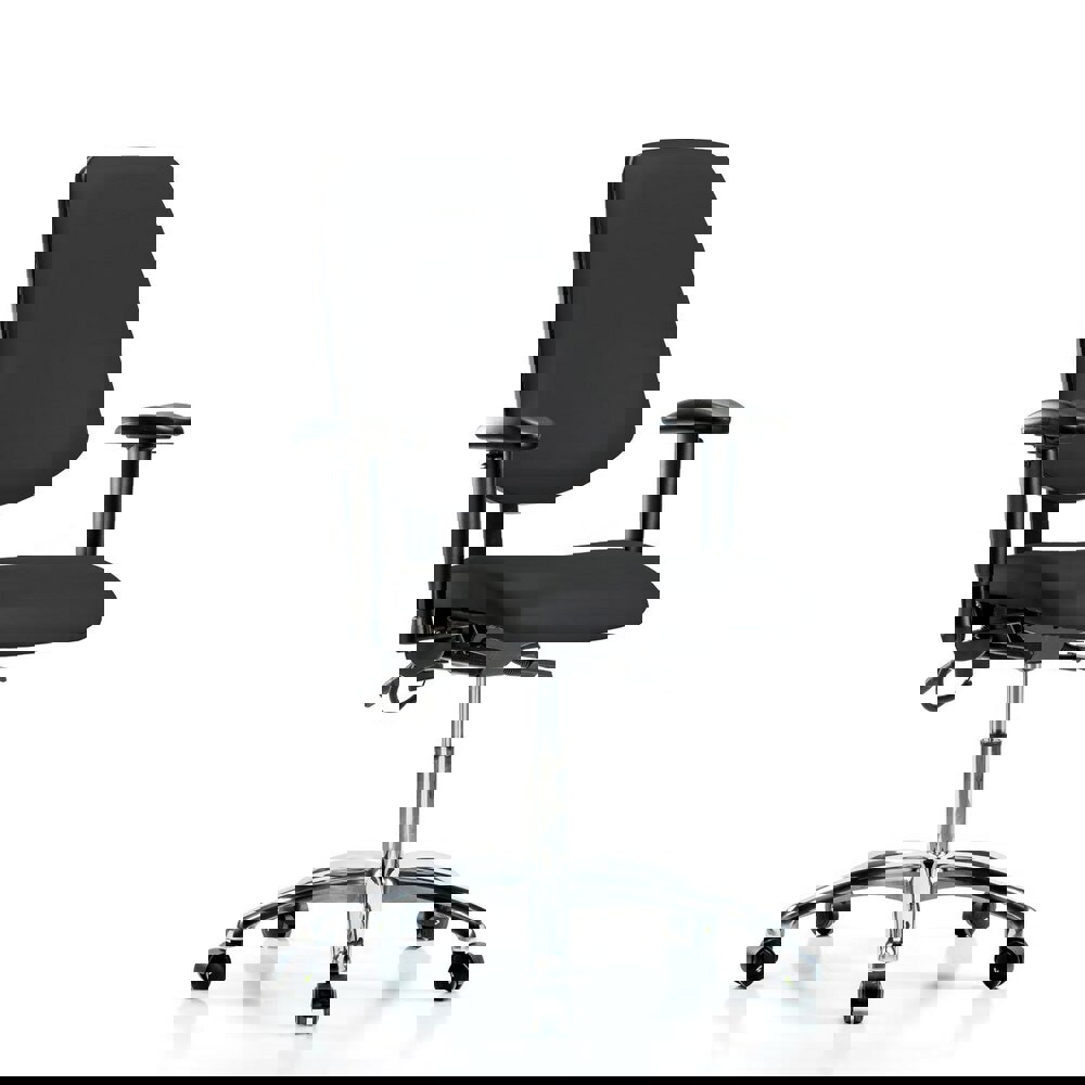 Task Chair: ESD Vinyl, Black