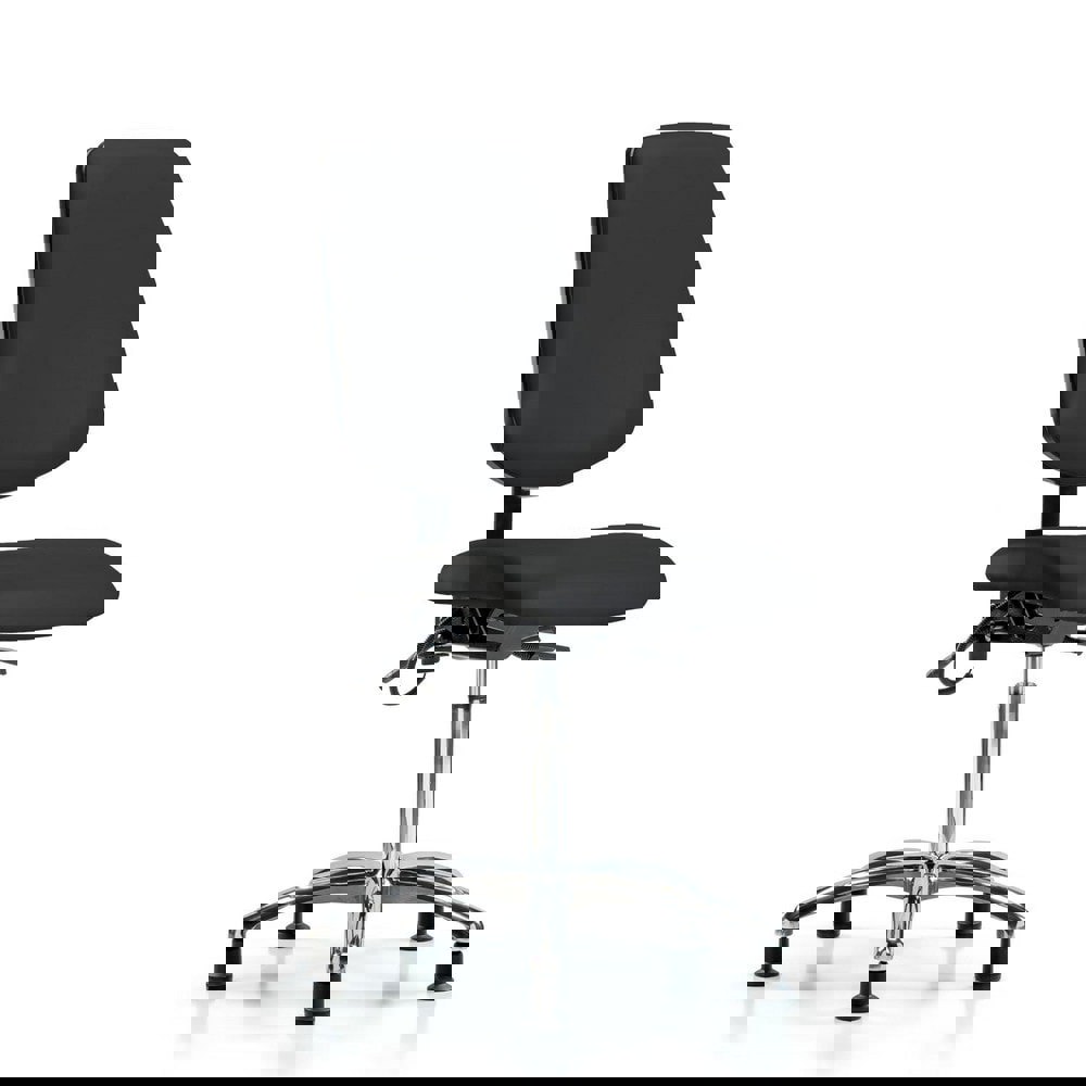 Task Chair: ESD Vinyl, Black