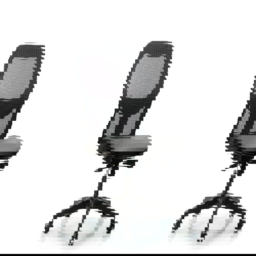 Task Chair: Vinyl, Sterling