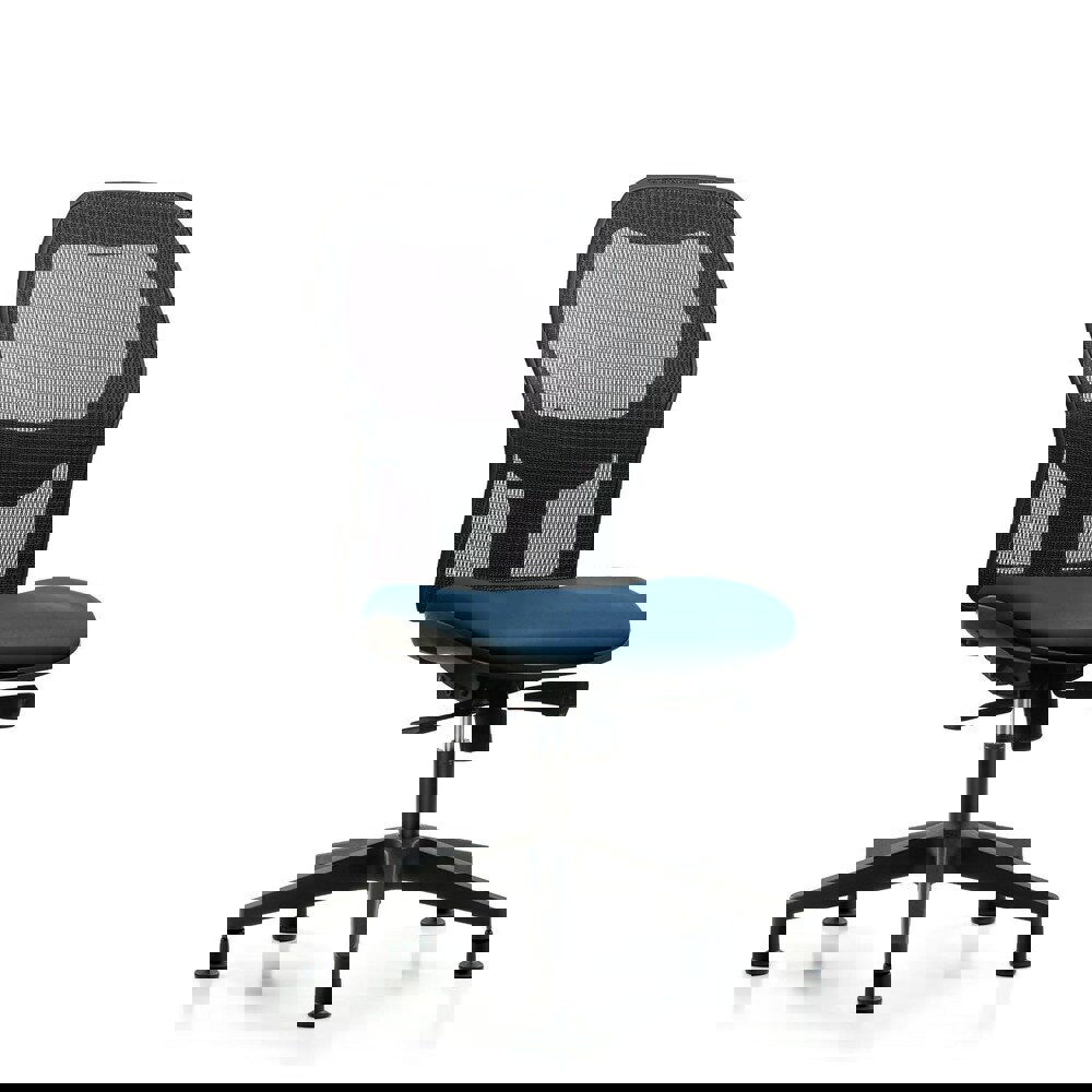 Task Chair: Vinyl, Marine Blue