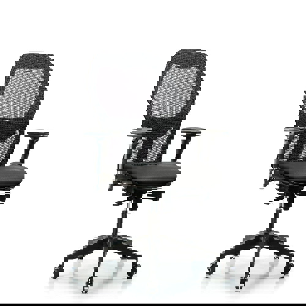 Task Chair: Vinyl, Carbon