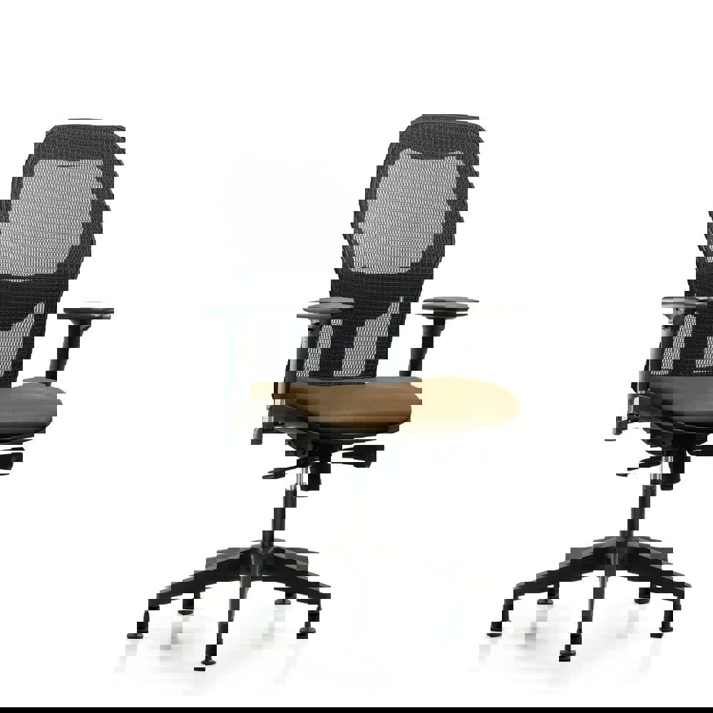 Task Chair: Vinyl, Taupe