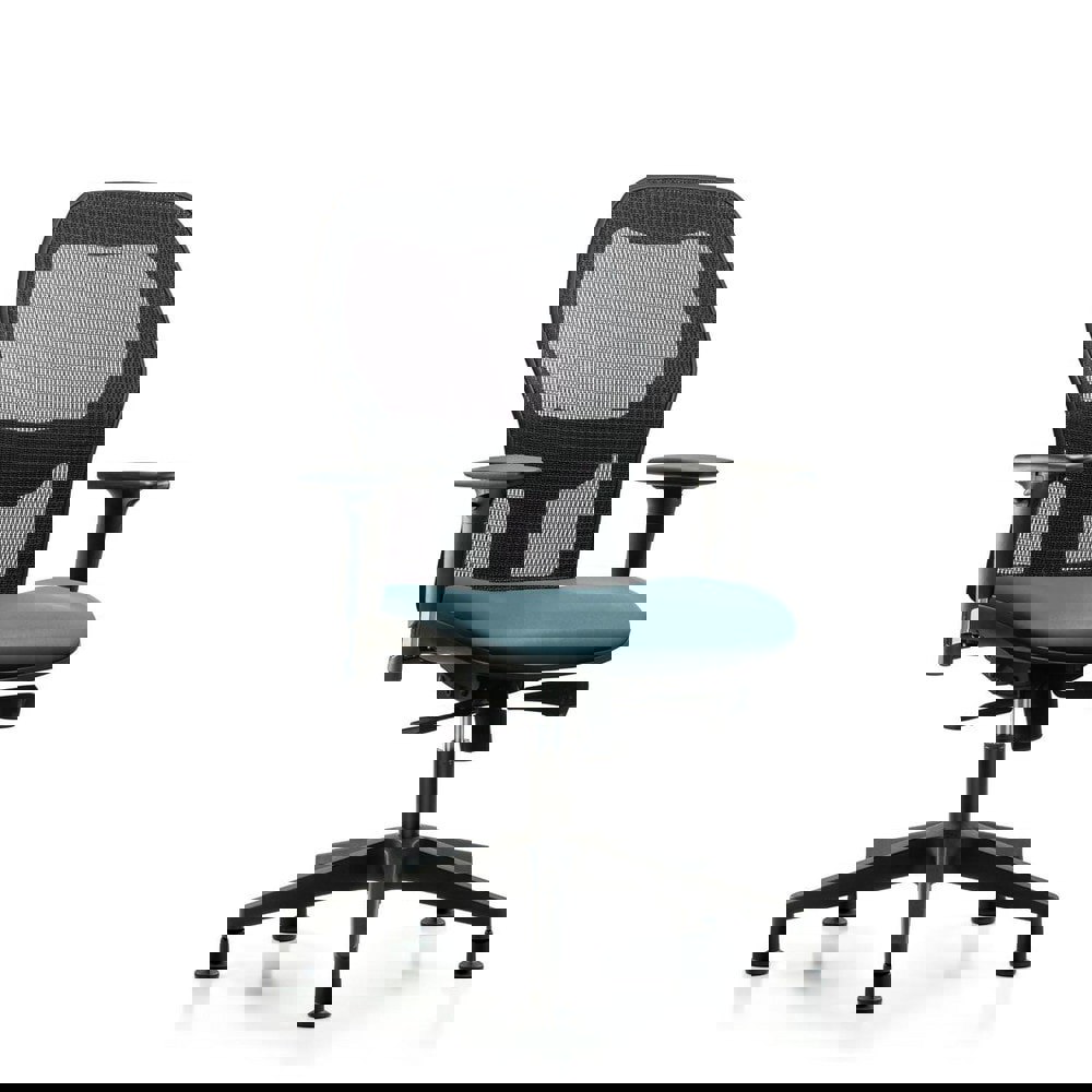 Task Chair: Vinyl, Storm