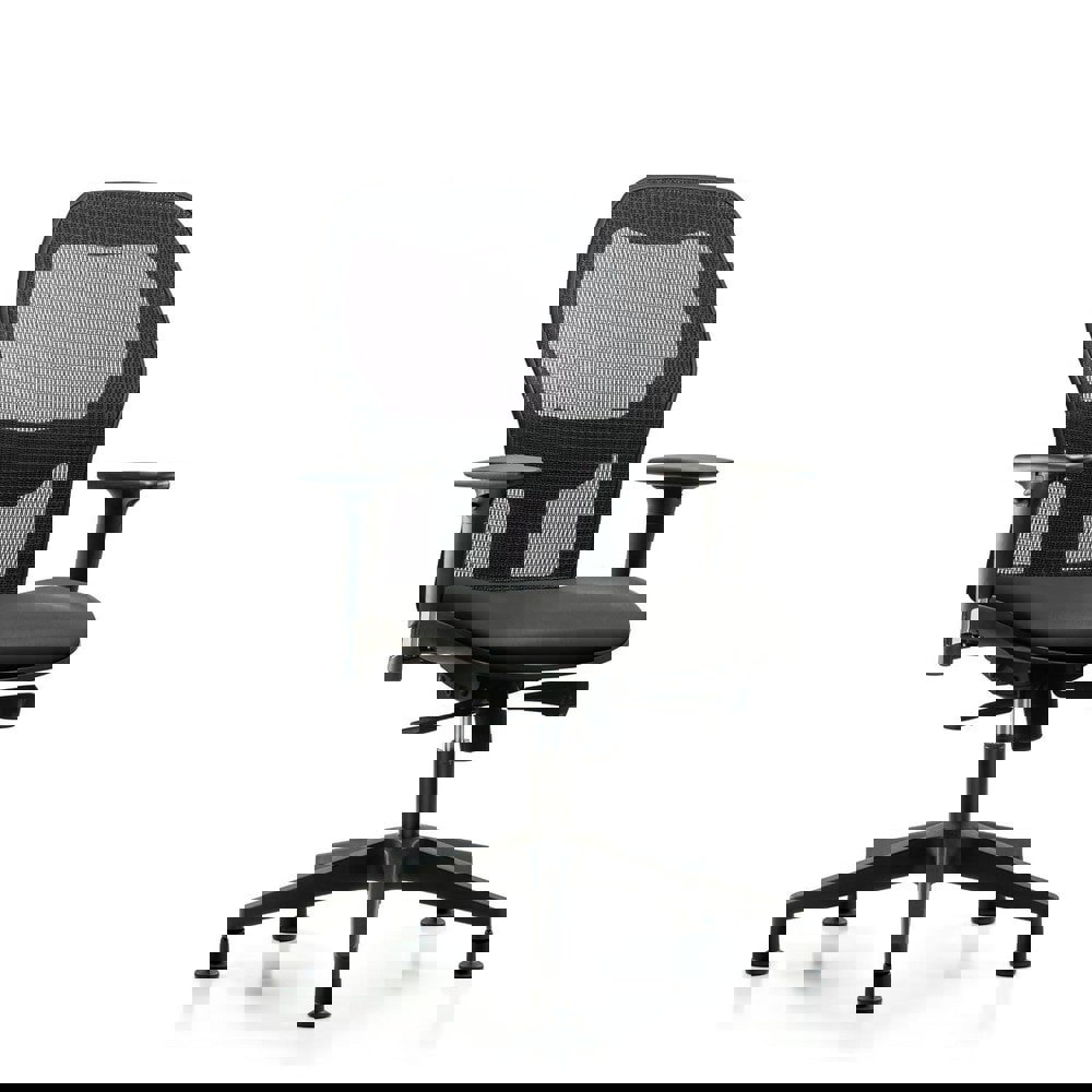 Task Chair: Vinyl, Carbon