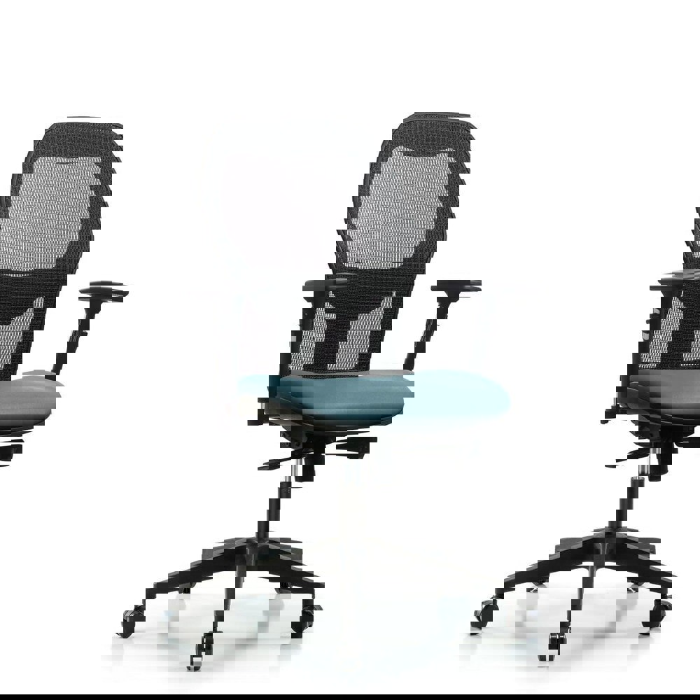 Task Chair: Vinyl, Storm