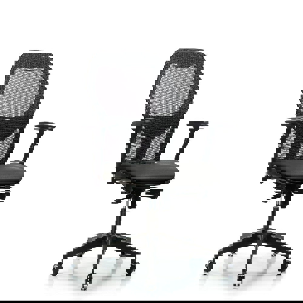 Task Chair: Vinyl, Carbon