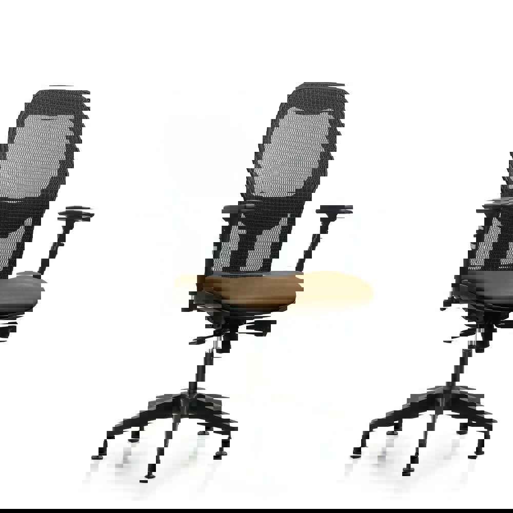 Task Chair: Vinyl, Taupe