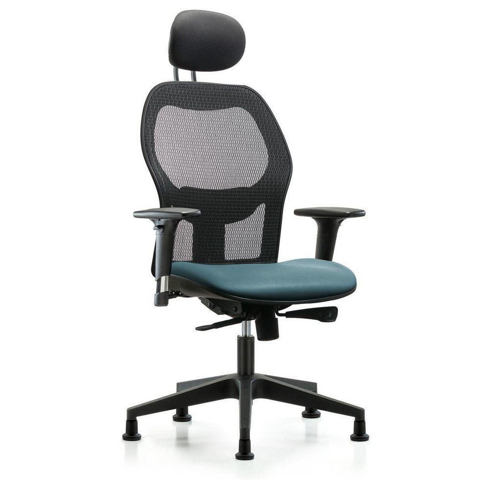 Task Chair: Vinyl, Storm