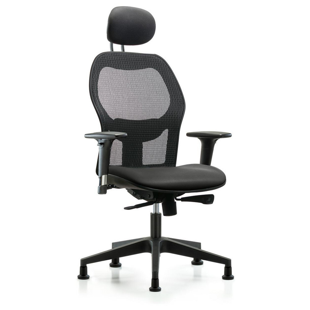 Task Chair: Vinyl, Carbon