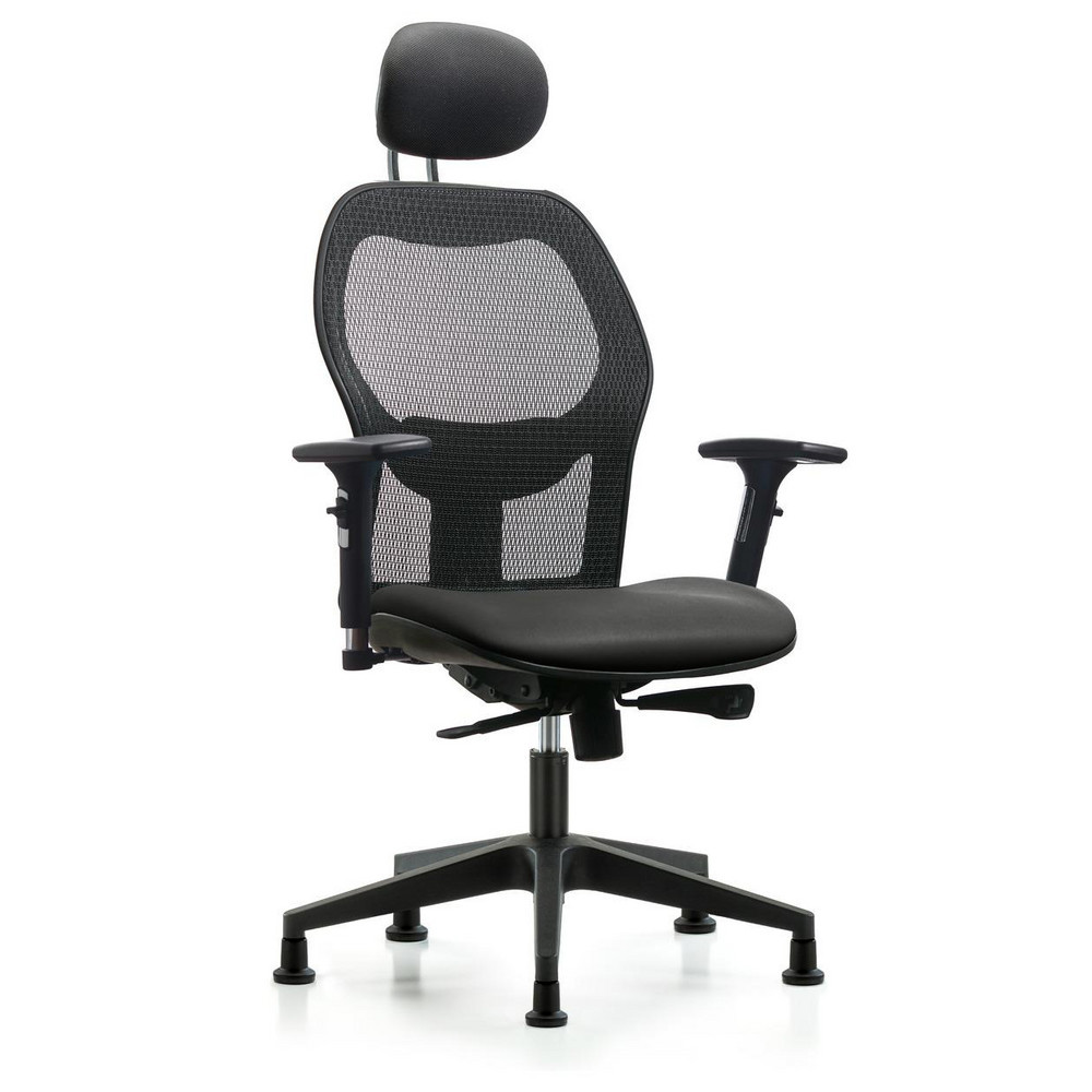 Task Chair: Vinyl, Carbon