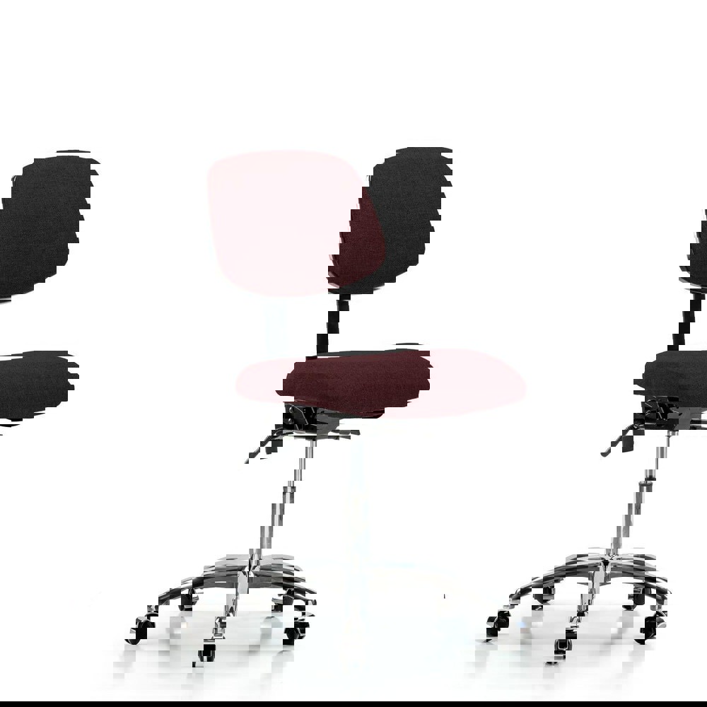 Task Chair: Olefin, Burgundy