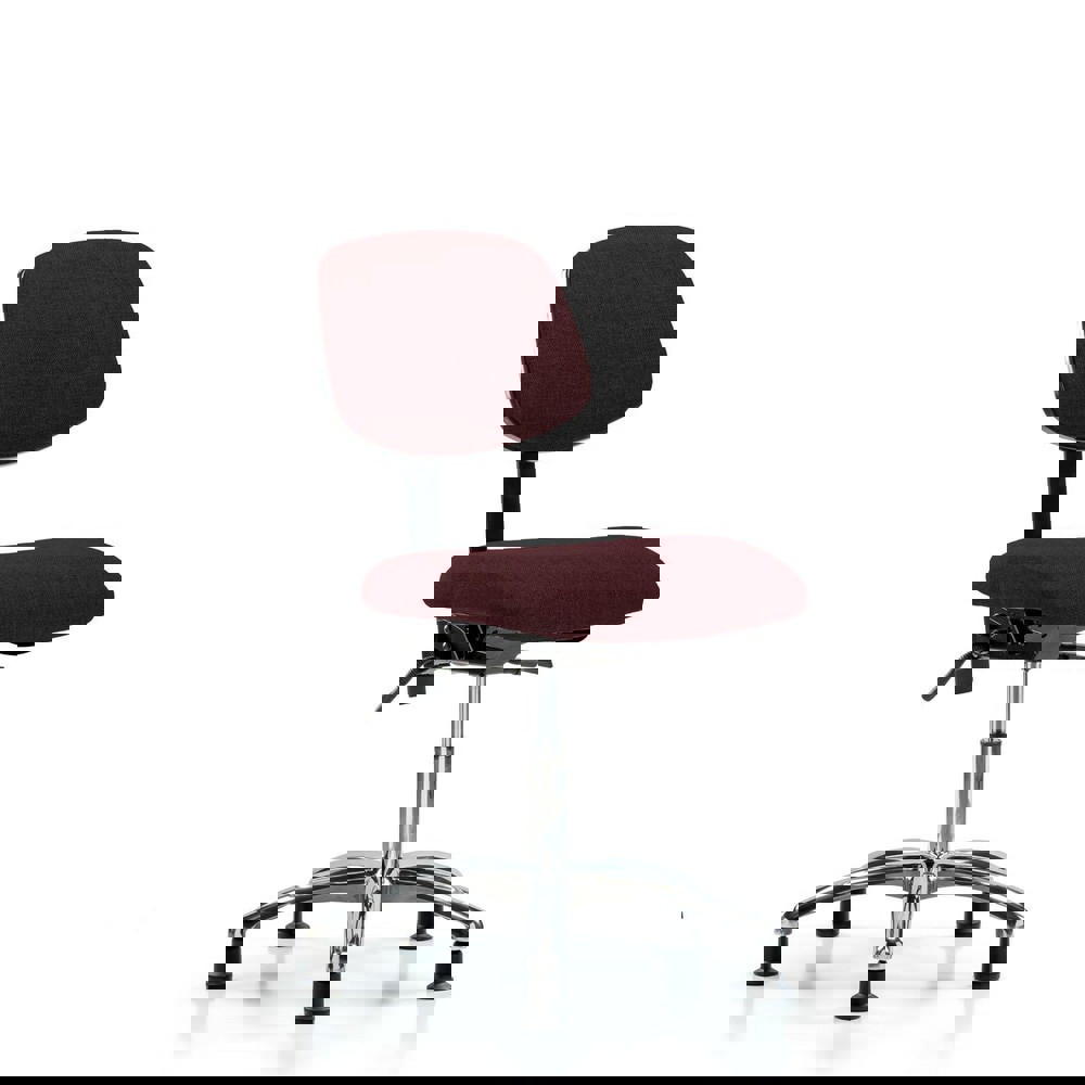 Task Chair: Olefin, Burgundy