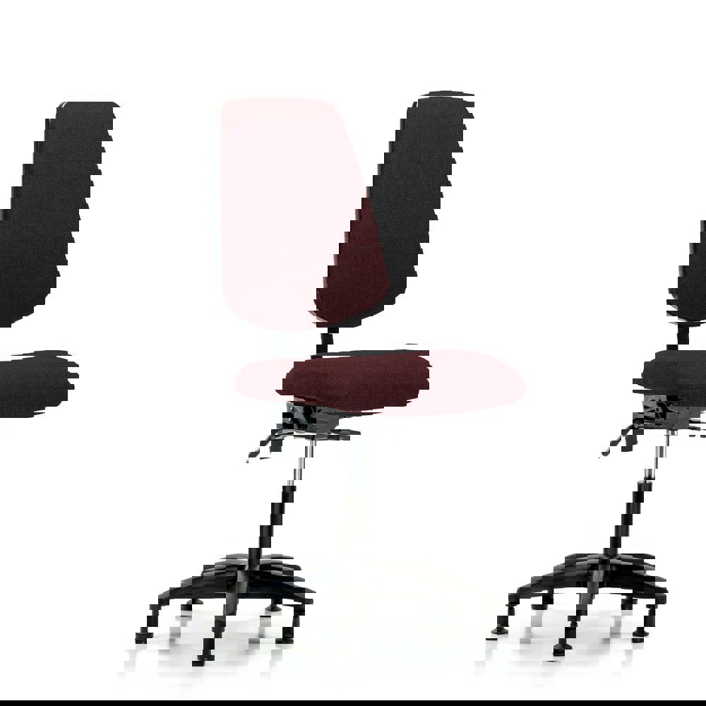 Task Chair: Olefin, Burgundy