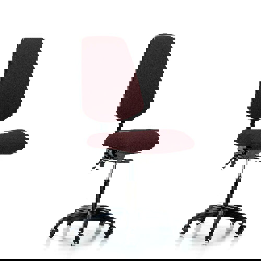 Task Chair: Olefin, Burgundy