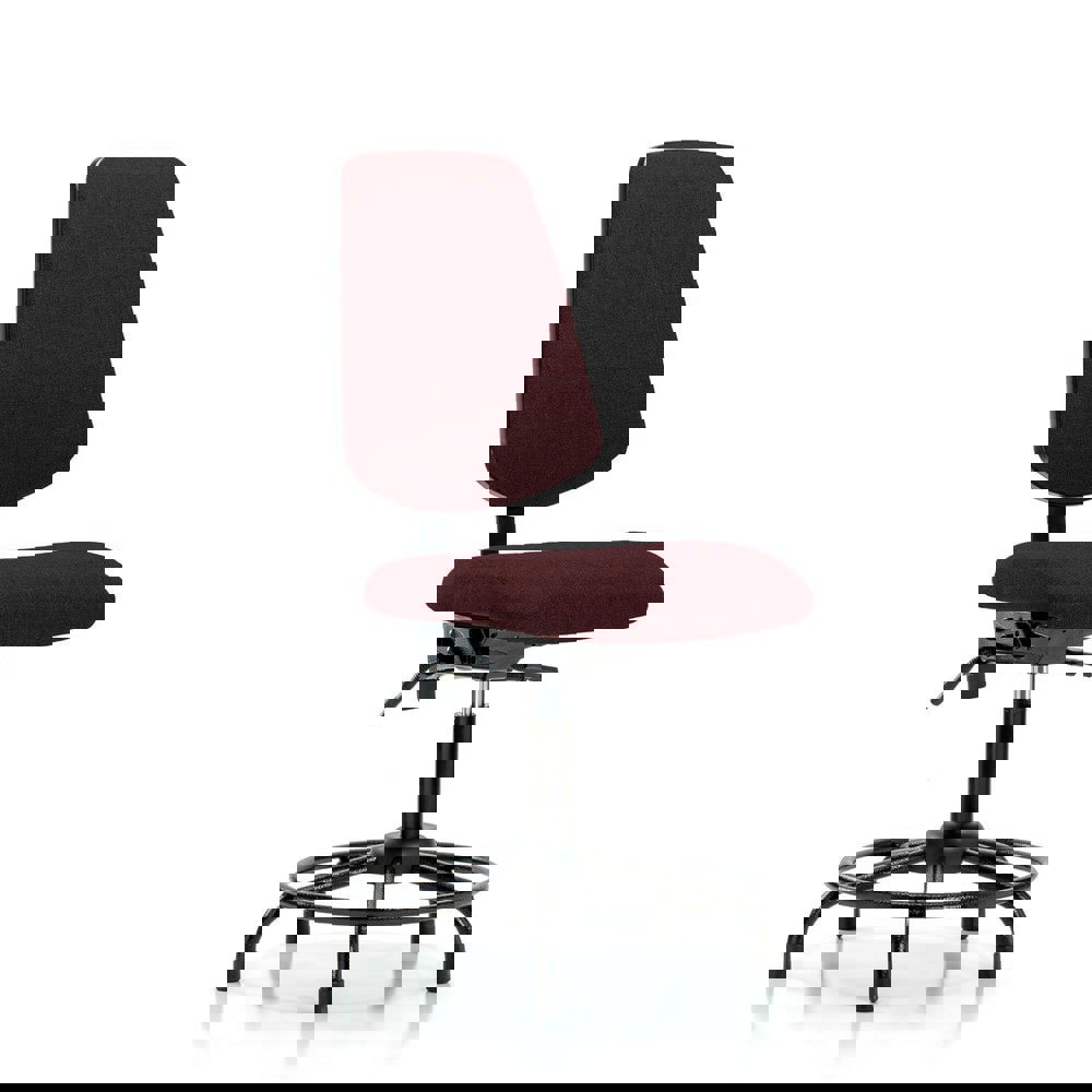 Task Chair: Olefin, Burgundy