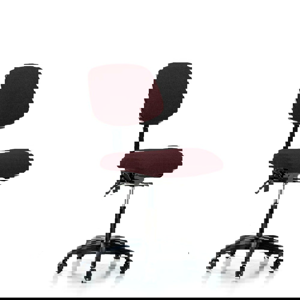 Task Chair: Olefin, Burgundy