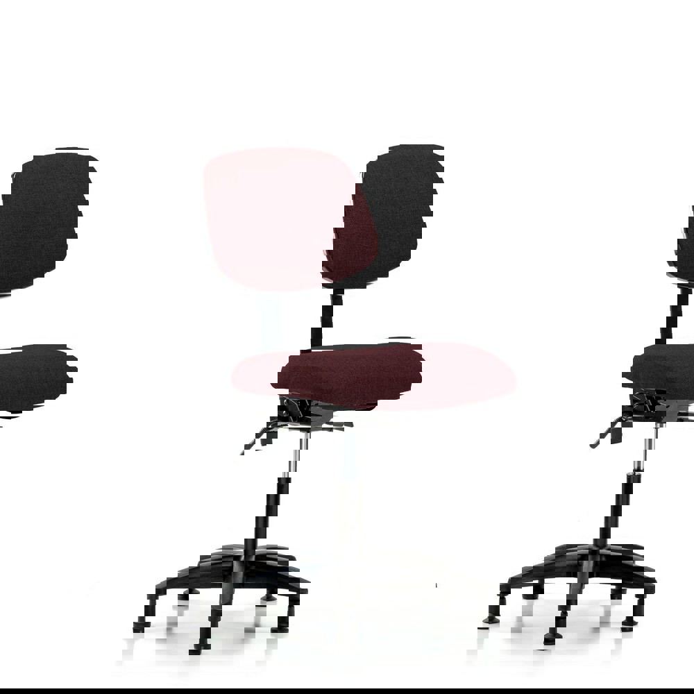 Task Chair: Olefin, Burgundy