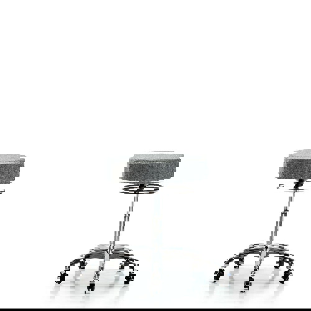 Adjustable Height Swivel Stool: Olefin, 25