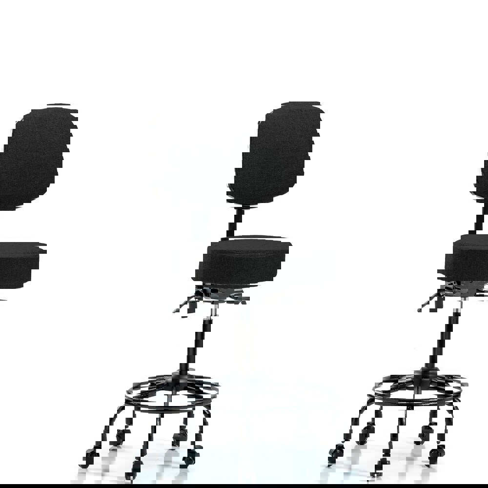 Adjustable Height Swivel Stool: Olefin, 24