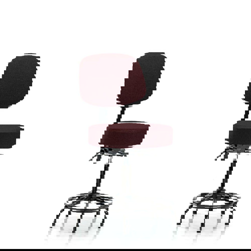 Adjustable Height Swivel Stool: Olefin, 24