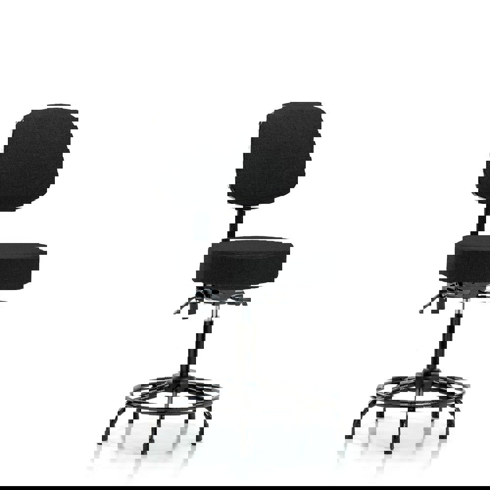 Adjustable Height Swivel Stool: Olefin, 24