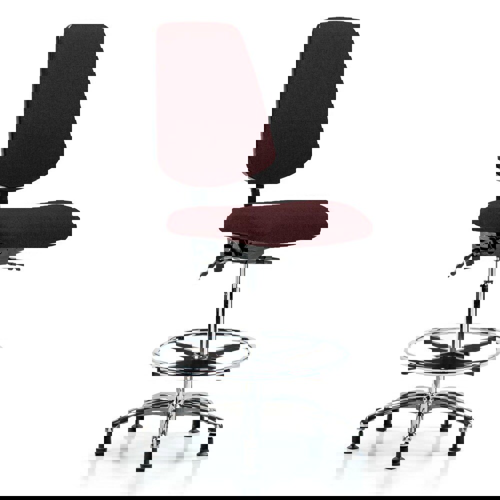 Task Chair: Olefin, Burgundy