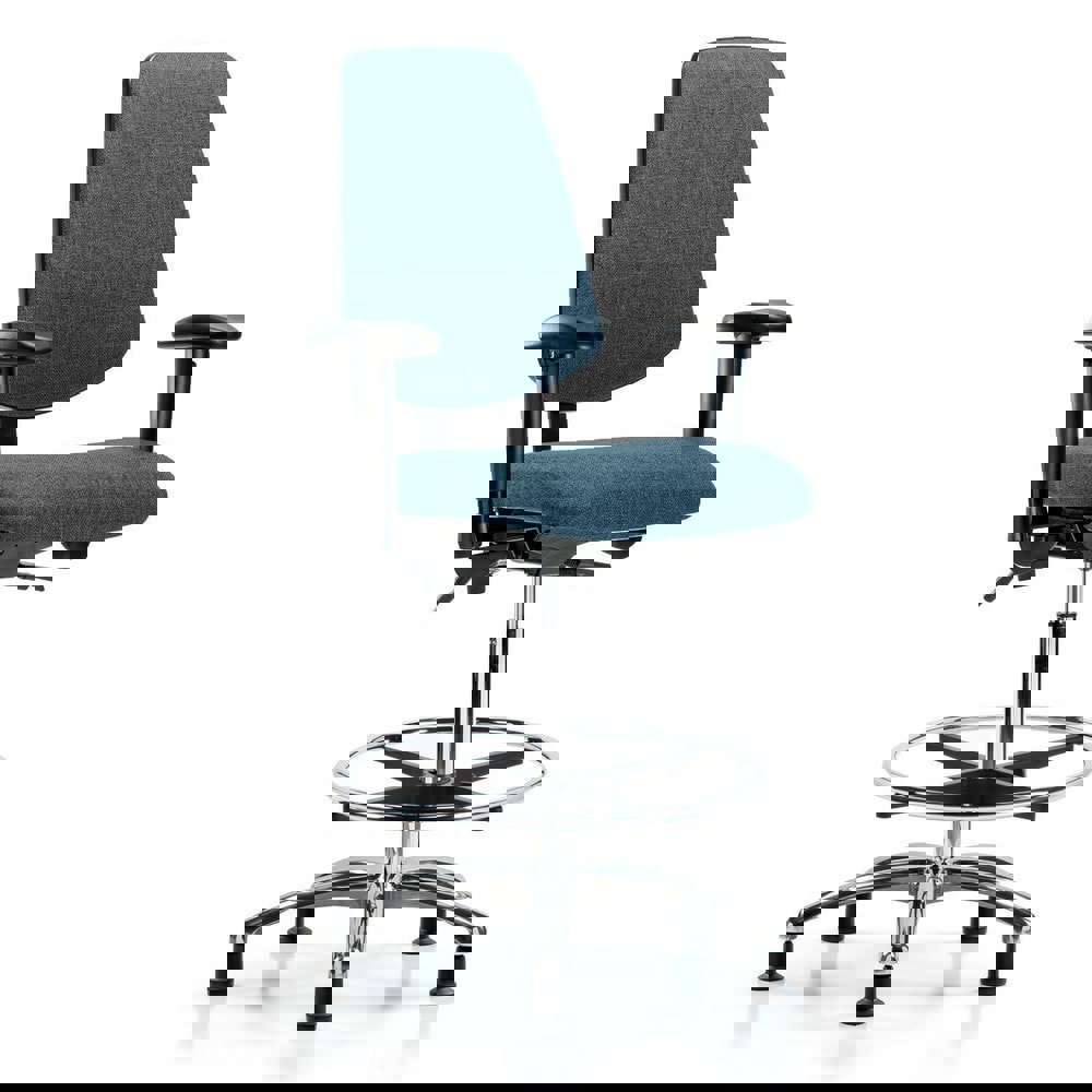 Task Chair: Olefin, Blue