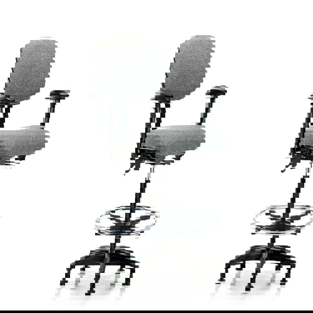 Task Chair: Olefin, Gray