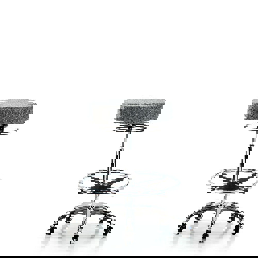 Adjustable Height Swivel Stool: Olefin, 25