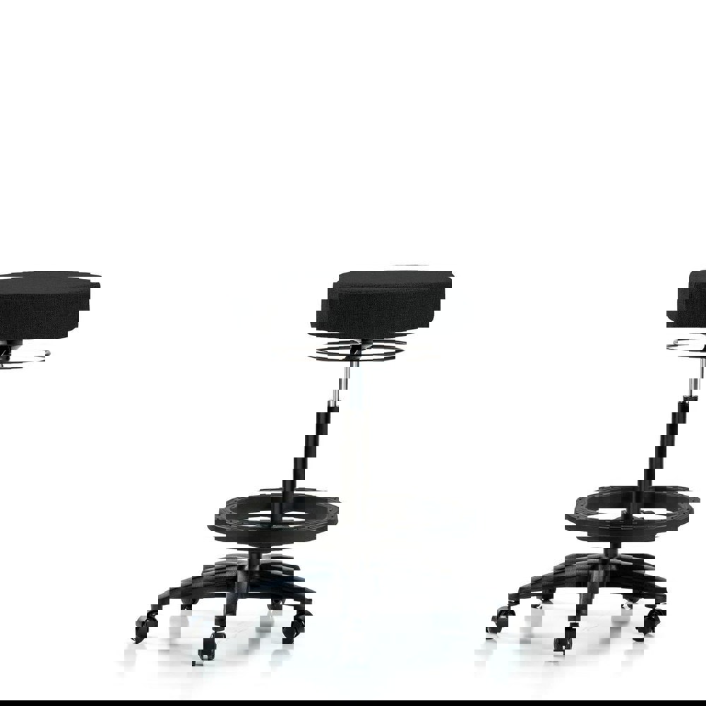 Adjustable Height Swivel Stool: Olefin, 24