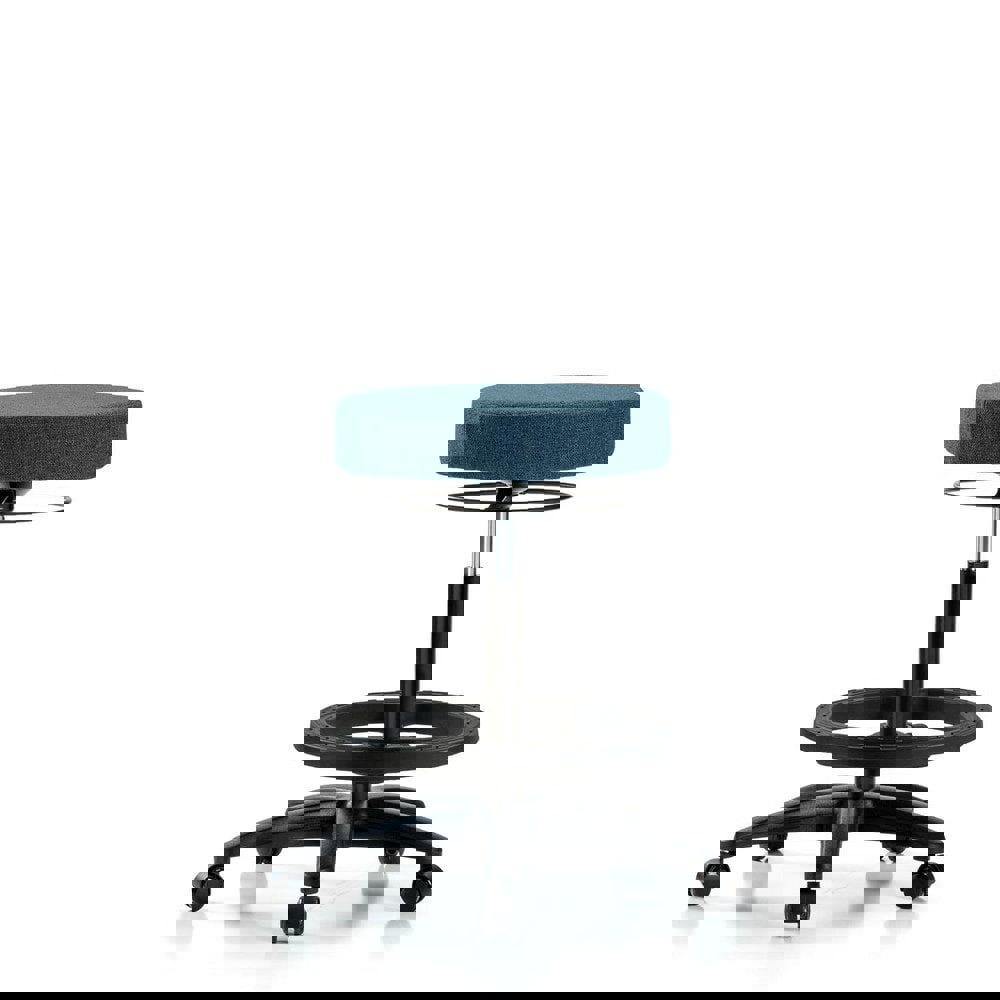 Adjustable Height Swivel Stool: Olefin, 24