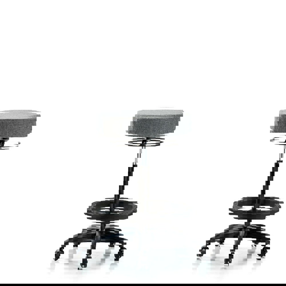 Adjustable Height Swivel Stool: Olefin, 24