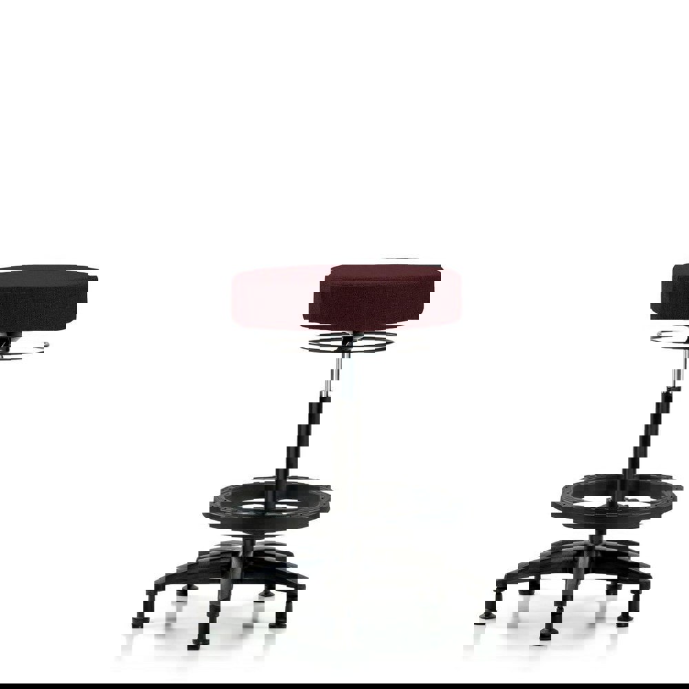 Adjustable Height Swivel Stool: Olefin, 24