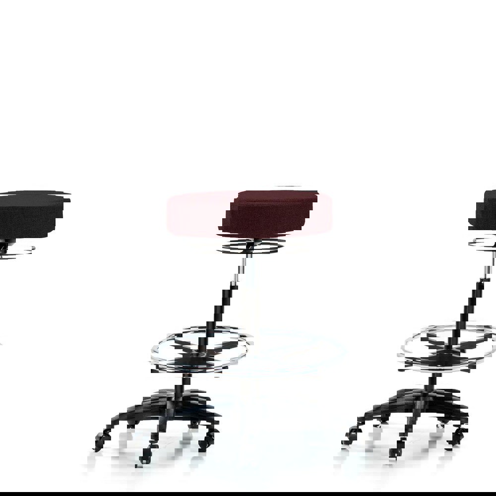 Adjustable Height Swivel Stool: Olefin, 24