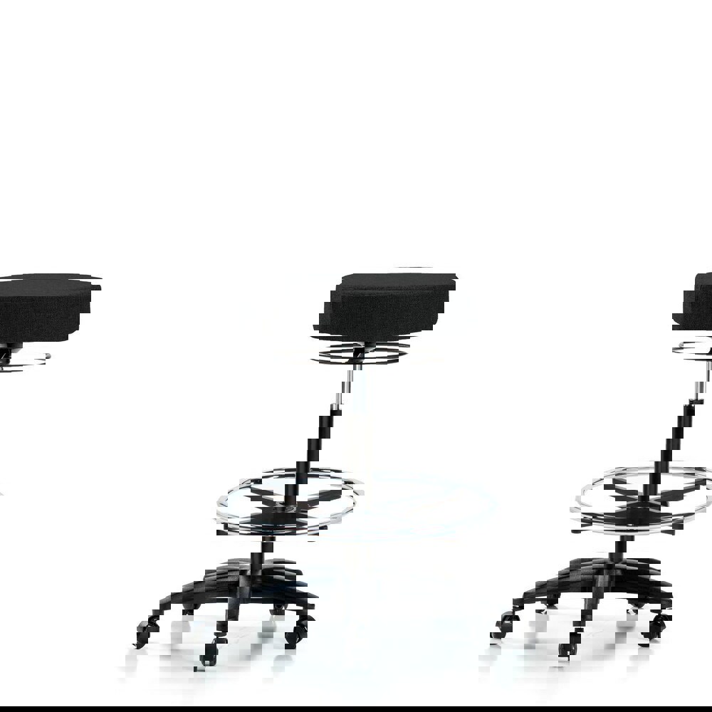 Adjustable Height Swivel Stool: Olefin, 24