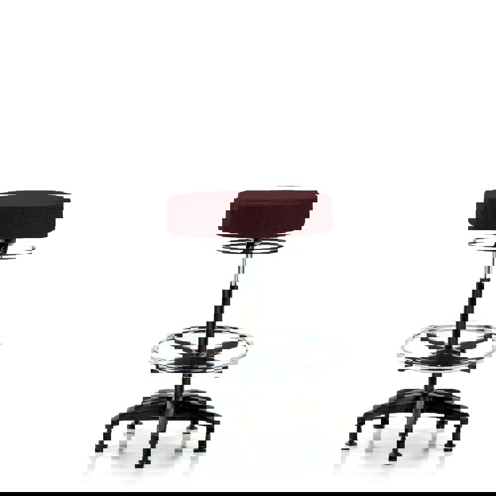 Adjustable Height Swivel Stool: Olefin, 24